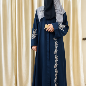 Rasheda Women's Wear Premium Embroidered Flared Burqa